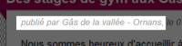 Instance publiant l'article