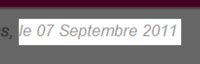 Date de parution
