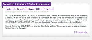 Actualité - formation