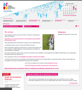 Page de "discipline"