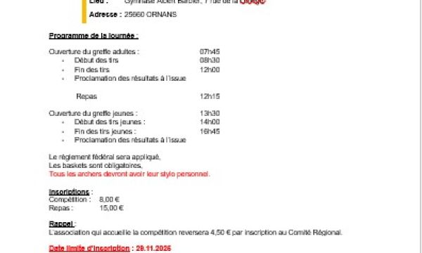 TAA 1er passage de rubans