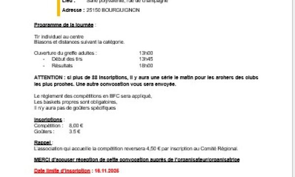 TAA 1e manche Jeunes