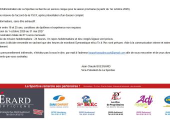 Recherche service civique