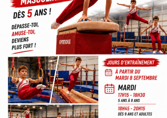 Viens essayer la Gymnastique Masculine