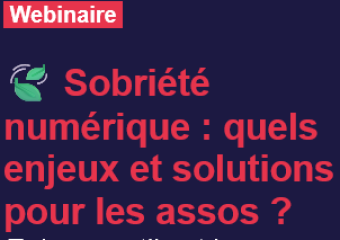 🍃 Sobriété numérique : quels enjeux et solutions pour les assos ?