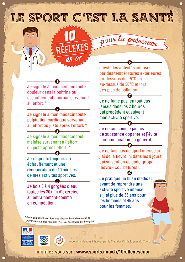 10 réflexes en or