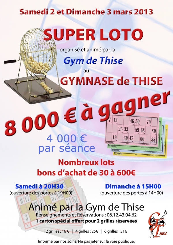 Affiche Loto